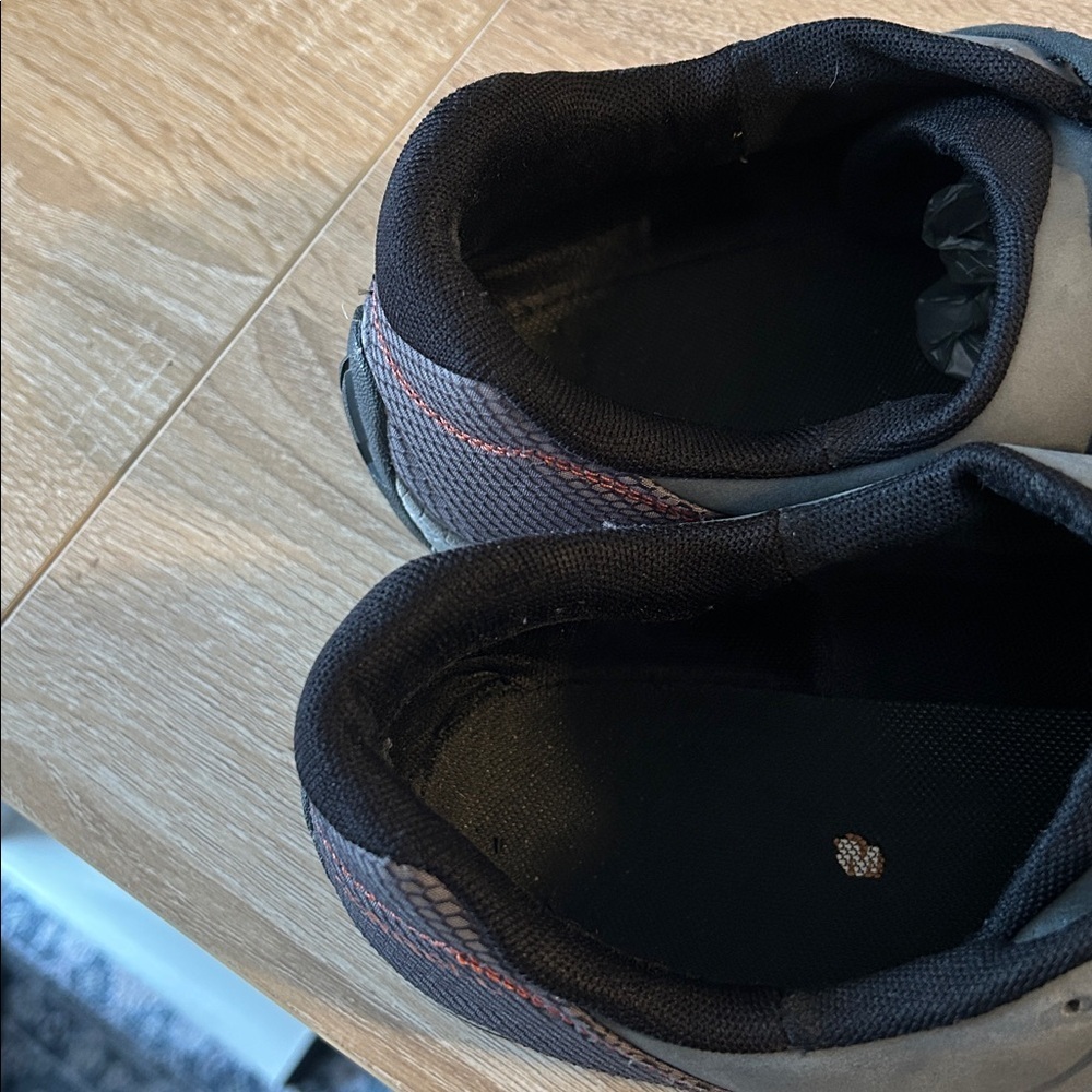 Merrell Parkway Emboss Lace Up Barefoot Vibram Sneakers in Castlerock Gray - 15 - Picture 9 of 10